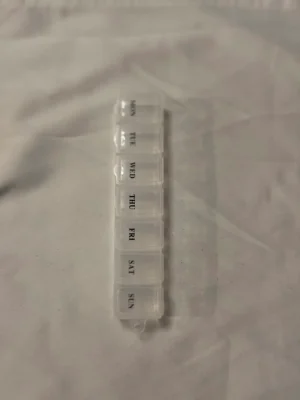 One Times Per Day Pill Box